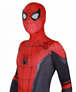 OneHeroSuits Spider Man Spandex Suit Far From Home Black And Red Cosplay Bodysuit Zentai/Jumpsuit