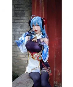 OneHeroSuits Ganyu Genshin Impact Cosplay Costume Full Set Of Cosplay Suit Costumes