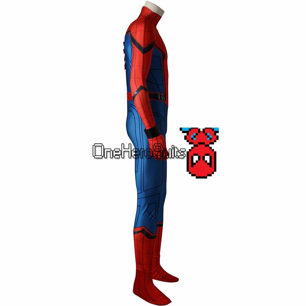 OneHeroSuits Zentai/Jumpsuit Spider-man Homecoming Cosplay Costume Peter Paker Suit 4 OneHeroSuits Zentai/Jumpsuit Spider-man Homecoming Cosplay Costume Peter Paker Suit