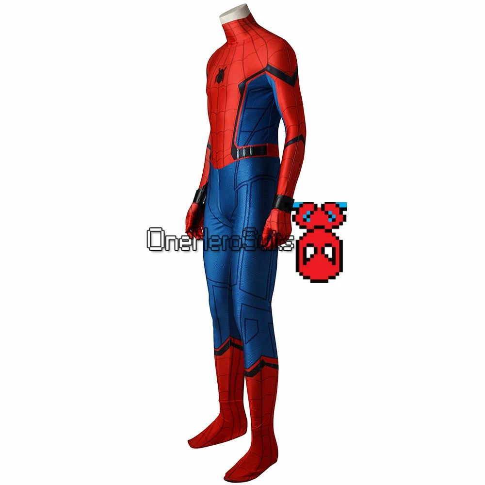 OneHeroSuits Zentai/Jumpsuit Spider-man Homecoming Cosplay Costume Peter Paker Suit 3 OneHeroSuits Zentai/Jumpsuit Spider-man Homecoming Cosplay Costume Peter Paker Suit