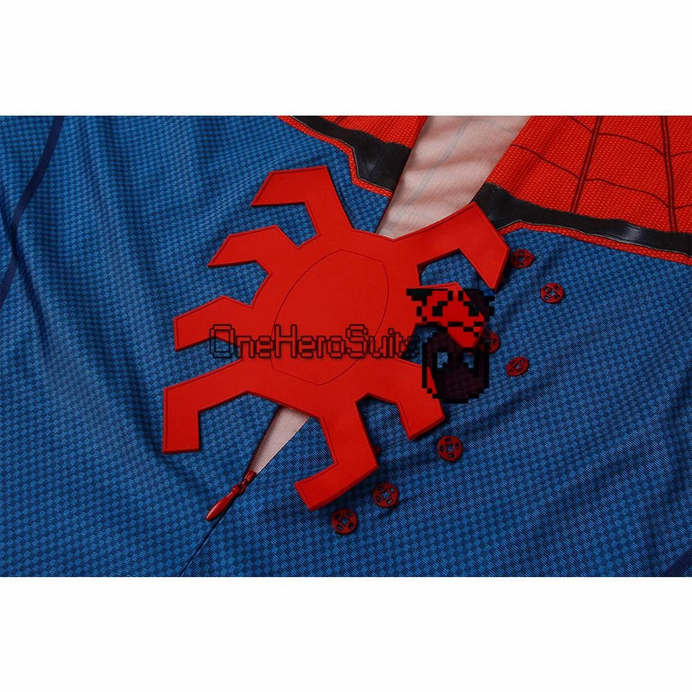 OneHeroSuits Zentai/Jumpsuit Spider-man Homecoming Cosplay Costume Peter Paker Suit 10 OneHeroSuits Zentai/Jumpsuit Spider-man Homecoming Cosplay Costume Peter Paker Suit