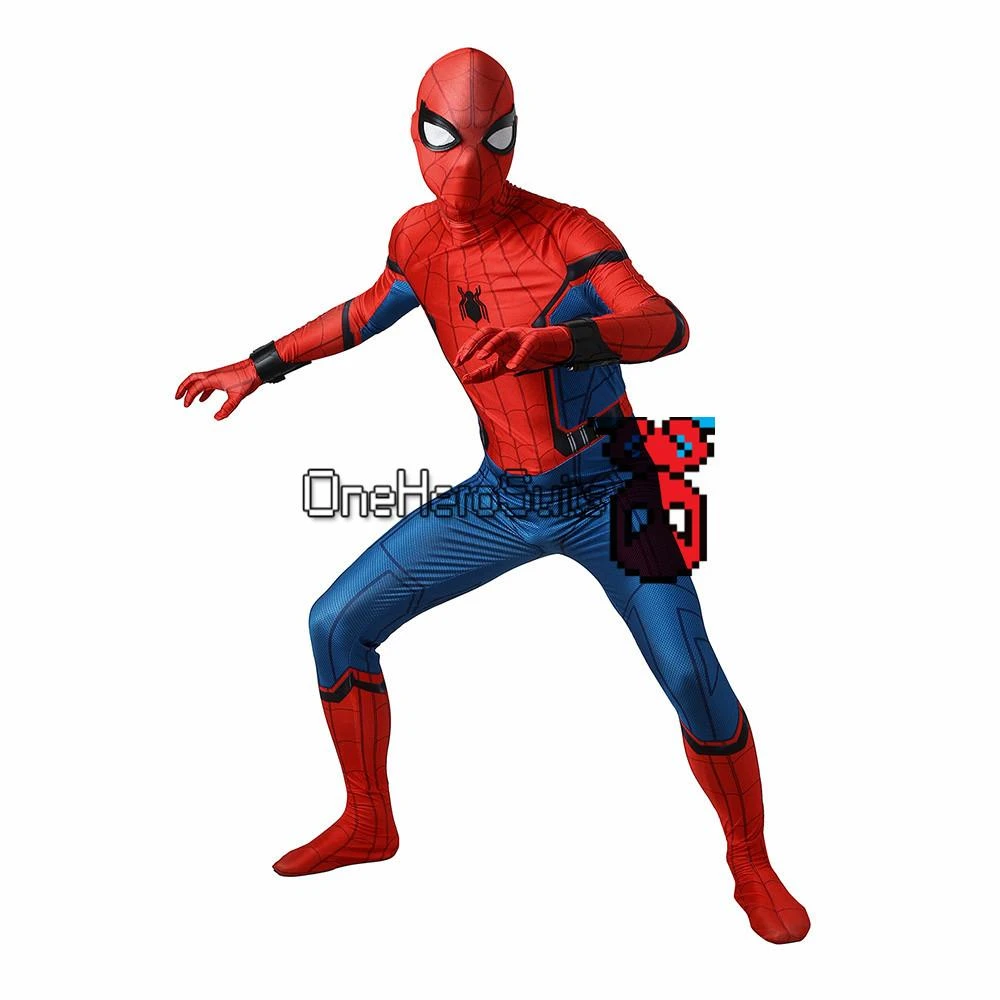 OneHeroSuits Zentai/Jumpsuit Spider-man Homecoming Cosplay Costume Peter Paker Suit 6 OneHeroSuits Zentai/Jumpsuit Spider-man Homecoming Cosplay Costume Peter Paker Suit