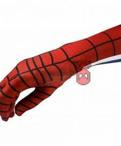 OneHeroSuits Punk-Rock Spidey Suit Hobart Brown Bodysuit With Vest