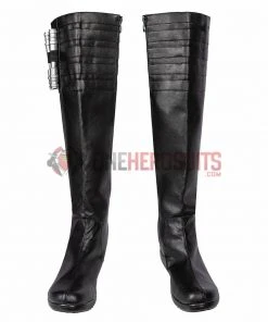 OneHeroSuits Cara Dune Cosplay Boots The Mandalorian Leather Cosplay Shoes Costumes 6 OneHeroSuits Cara Dune Cosplay Boots The Mandalorian Leather Cosplay Shoes Costumes