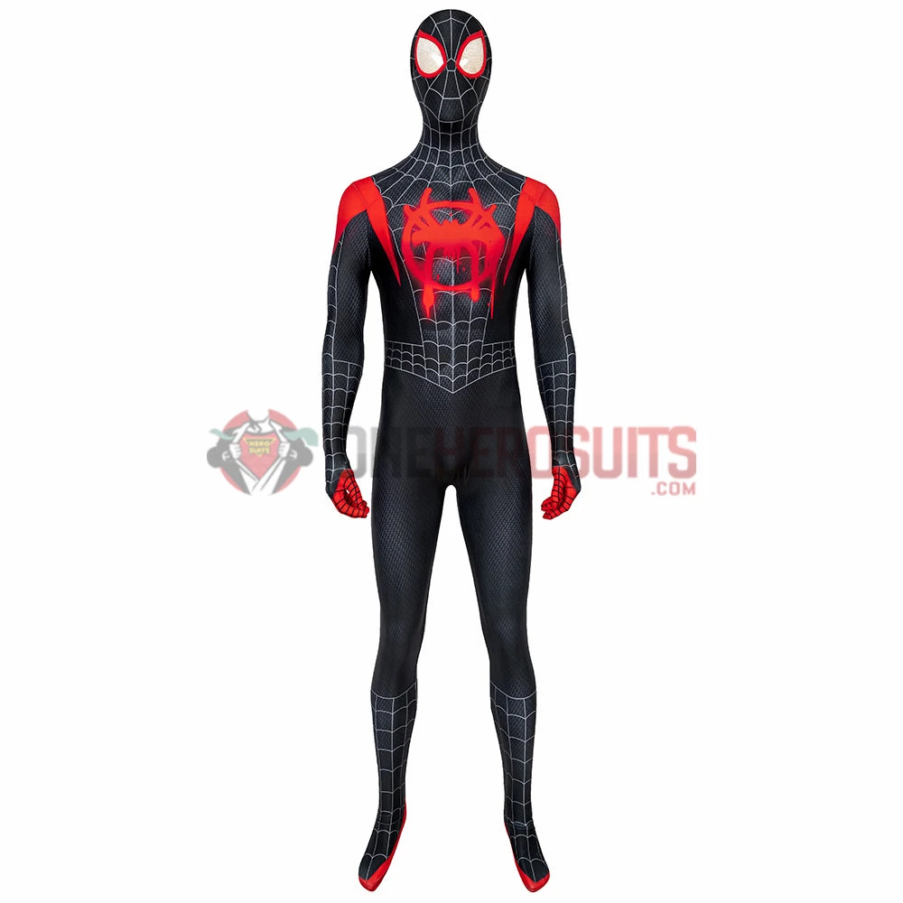 OneHeroSuits Miles Morales Spider-man Costumes Miles Morales Cosplay Suit Zentai/Jumpsuit 5 OneHeroSuits Miles Morales Spider-man Costumes Miles Morales Cosplay Suit Zentai/Jumpsuit