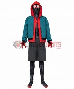 OneHeroSuits Miles Morales Spider-man Costumes Miles Morales Cosplay Suit Zentai/Jumpsuit 21 OneHeroSuits Miles Morales Spider-man Costumes Miles Morales Cosplay Suit Zentai/Jumpsuit