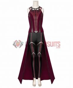 OneHeroSuits Wandavision Scarlet Witch Cosplay Costumes Halloween Carnival Set 41 OneHeroSuits Wandavision Scarlet Witch Cosplay Costumes Halloween Carnival Set
