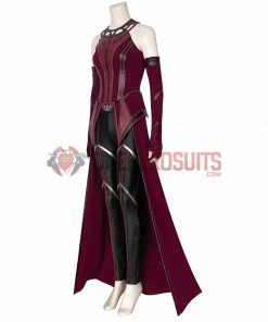 OneHeroSuits Wandavision Scarlet Witch Cosplay Costumes Halloween Carnival Set 39 OneHeroSuits Wandavision Scarlet Witch Cosplay Costumes Halloween Carnival Set