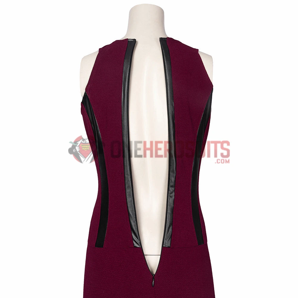 OneHeroSuits Wandavision Scarlet Witch Cosplay Costumes Halloween Carnival Set 24 OneHeroSuits Wandavision Scarlet Witch Cosplay Costumes Halloween Carnival Set