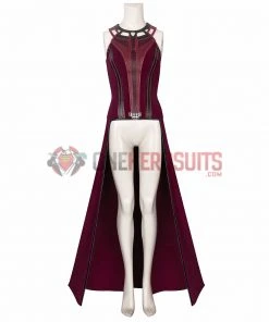 OneHeroSuits Wandavision Scarlet Witch Cosplay Costumes Halloween Carnival Set 43 OneHeroSuits Wandavision Scarlet Witch Cosplay Costumes Halloween Carnival Set