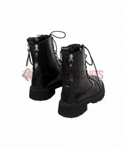 OneHeroSuits The Suicide Squad 2 Harley Quinn Red Dress Cosplay Shoes Costumes