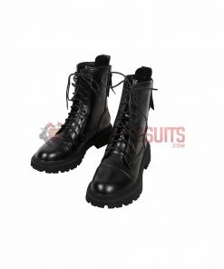 OneHeroSuits The Suicide Squad 2 Harley Quinn Red Dress Cosplay Shoes Costumes