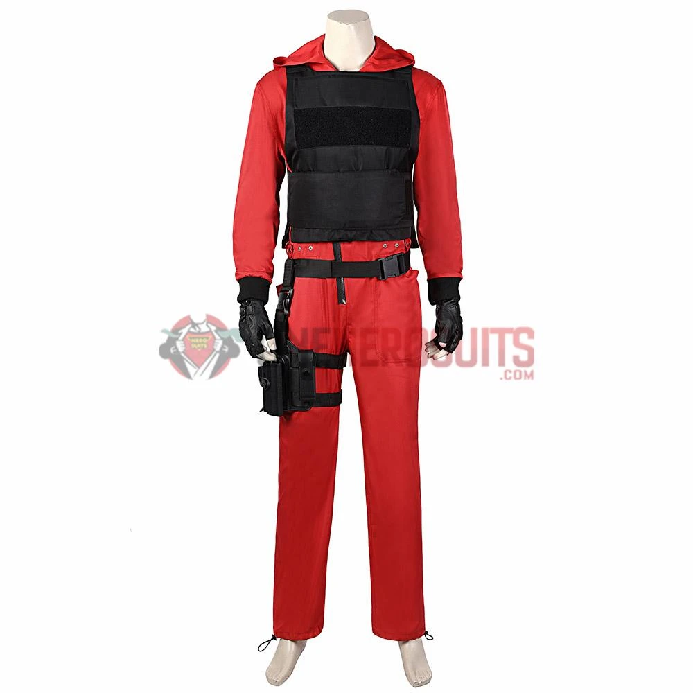 OneHeroSuits Costumes Money Heist Cosplay Costume La Casa De Pape Suit With Vest 3 OneHeroSuits Costumes Money Heist Cosplay Costume La Casa De Pape Suit With Vest