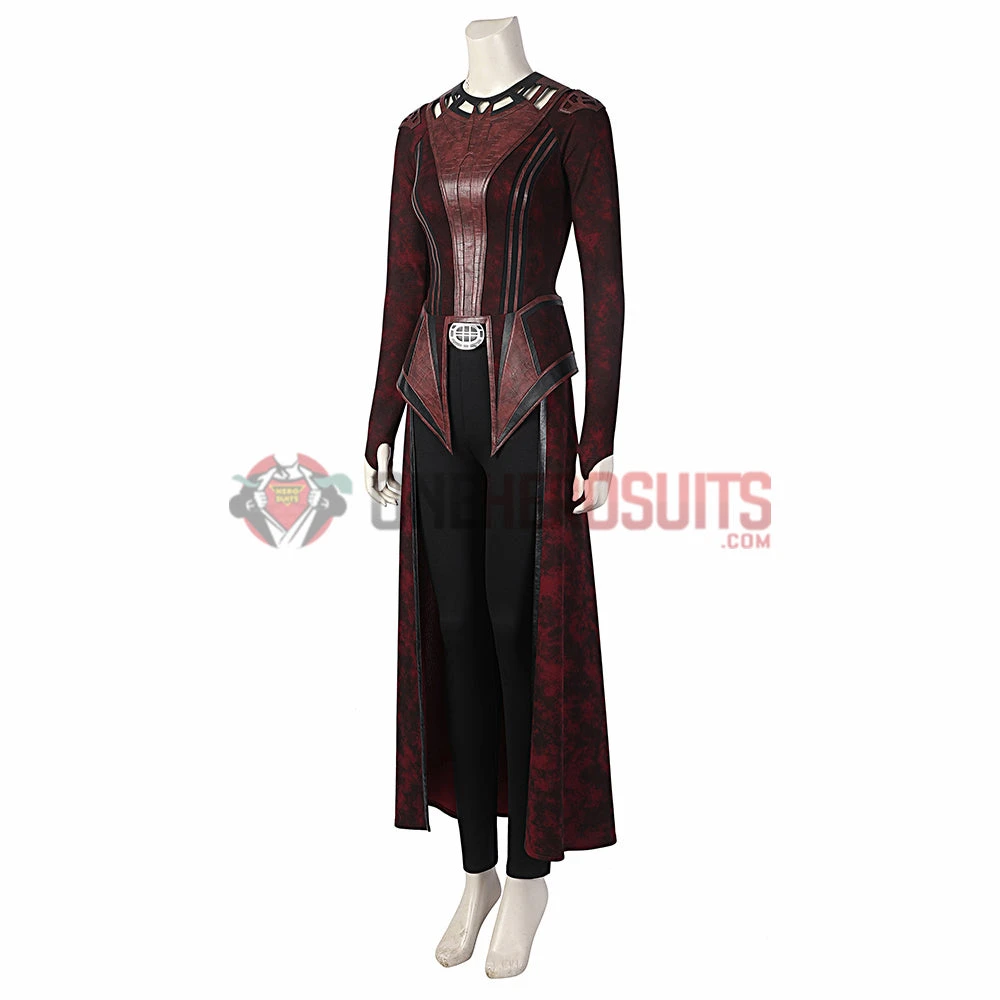OneHeroSuits Wanda Scarlet Witch Cosplay Costumes In The Multiverse Of Madness Cosplay Suit 8 OneHeroSuits Wanda Scarlet Witch Cosplay Costumes In The Multiverse Of Madness Cosplay Suit