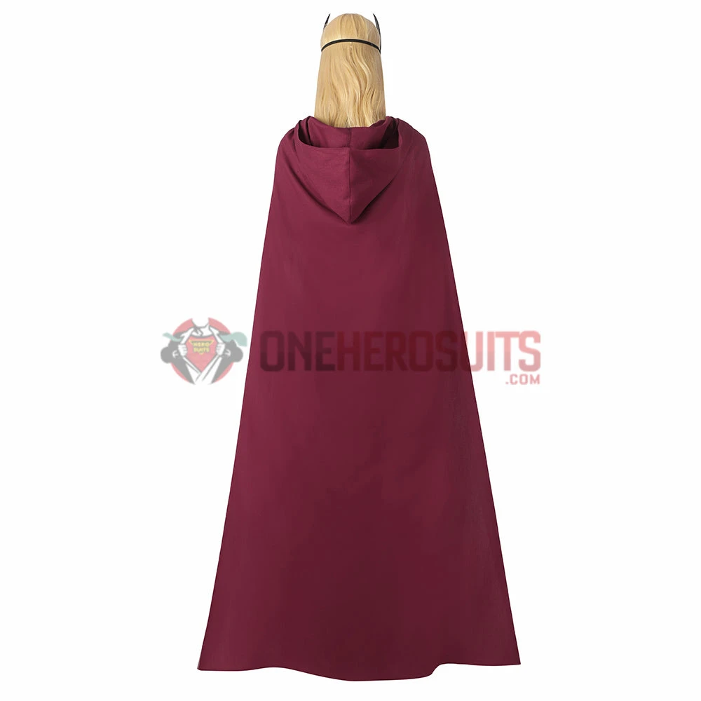 OneHeroSuits Wanda Scarlet Witch Cosplay Costumes In The Multiverse Of Madness Cosplay Suit 5 OneHeroSuits Wanda Scarlet Witch Cosplay Costumes In The Multiverse Of Madness Cosplay Suit