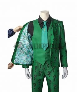 OneHeroSuits Edward Nygma Cospaly Costume 1960s Batman Riddler Suit Costumes