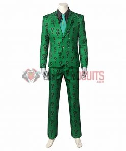 OneHeroSuits Edward Nygma Cospaly Costume 1960s Batman Riddler Suit Costumes