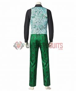 OneHeroSuits Edward Nygma Cospaly Costume 1960s Batman Riddler Suit Costumes