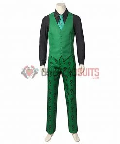 OneHeroSuits Edward Nygma Cospaly Costume 1960s Batman Riddler Suit Costumes