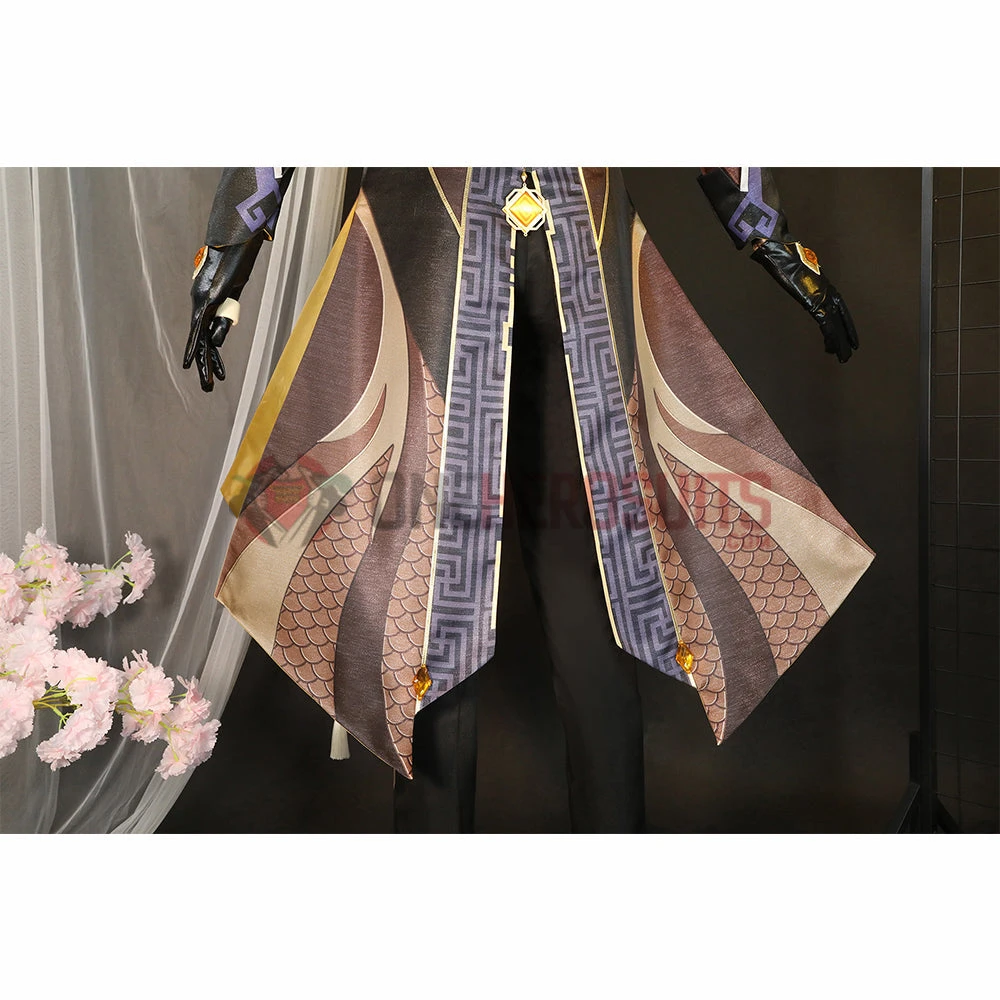 OneHeroSuits Genshin Impact Zhongli Cosplay Costumes 24 OneHeroSuits Genshin Impact Zhongli Cosplay Costumes