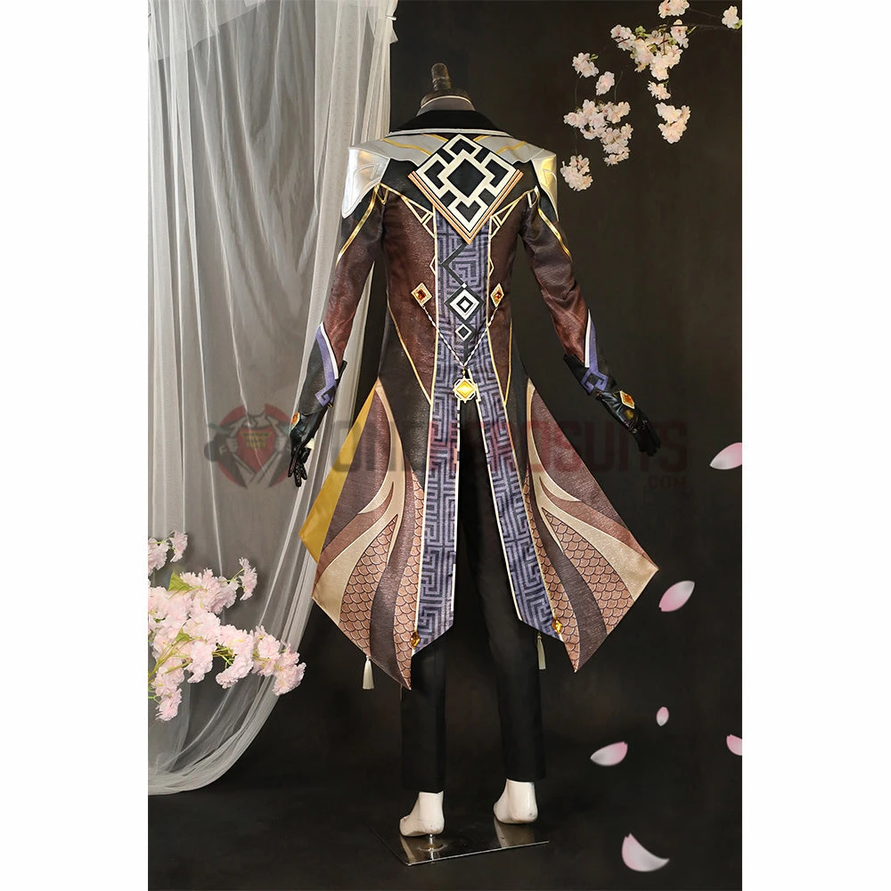 OneHeroSuits Genshin Impact Zhongli Cosplay Costumes 5 OneHeroSuits Genshin Impact Zhongli Cosplay Costumes