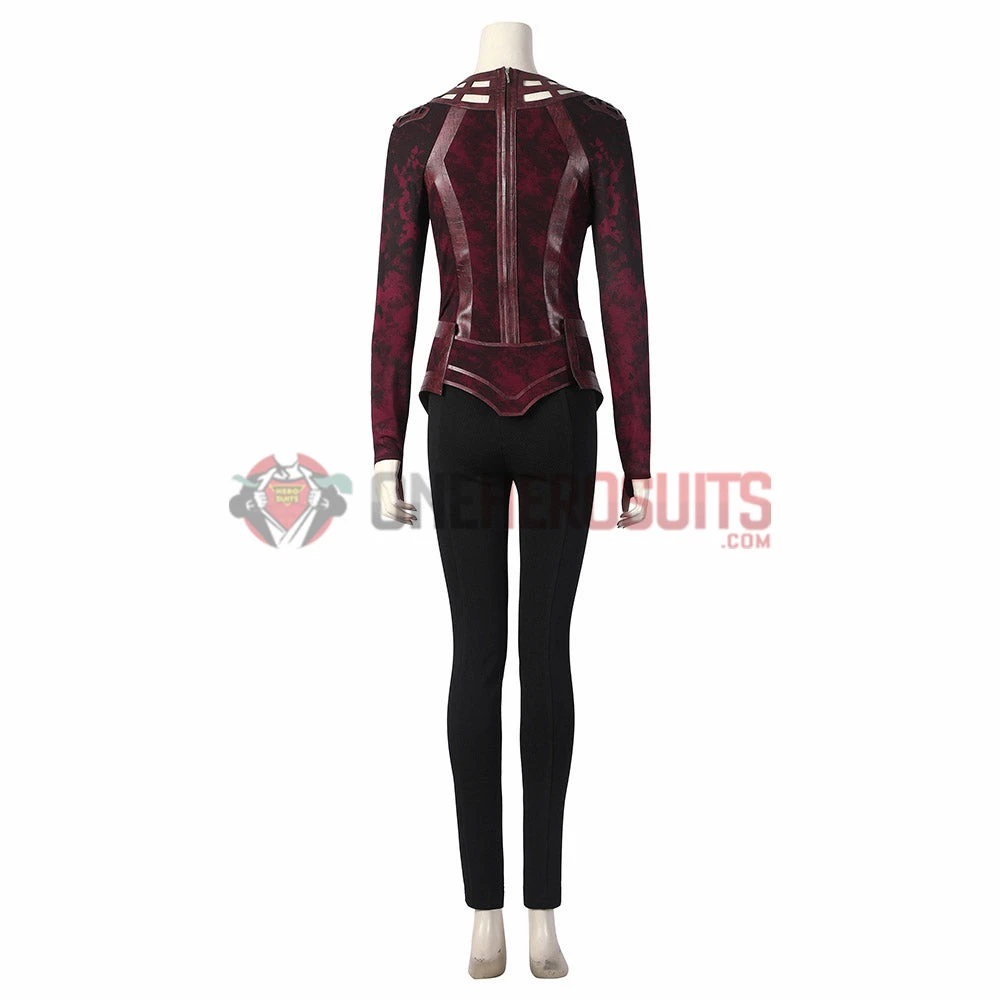 OneHeroSuits Scarlet Witch Wanda Cosplay Costumes Battle Damaged Edition Halloween Suits 16 OneHeroSuits Scarlet Witch Wanda Cosplay Costumes Battle Damaged Edition Halloween Suits