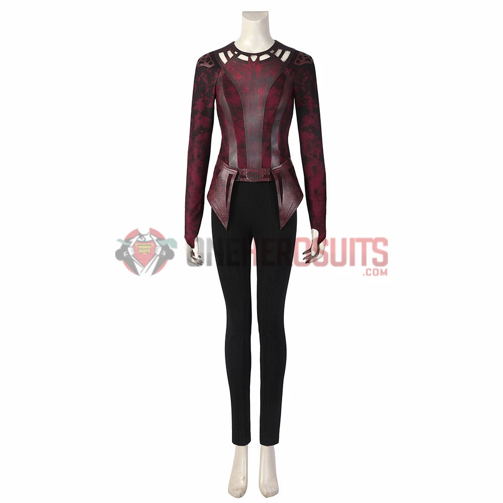 OneHeroSuits Scarlet Witch Wanda Cosplay Costumes Battle Damaged Edition Halloween Suits 15 OneHeroSuits Scarlet Witch Wanda Cosplay Costumes Battle Damaged Edition Halloween Suits