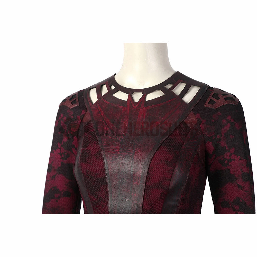 OneHeroSuits Scarlet Witch Wanda Cosplay Costumes Battle Damaged Edition Halloween Suits 18 OneHeroSuits Scarlet Witch Wanda Cosplay Costumes Battle Damaged Edition Halloween Suits