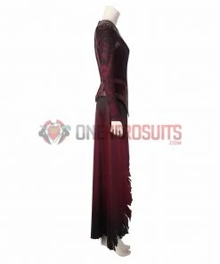 OneHeroSuits Scarlet Witch Wanda Cosplay Costumes Battle Damaged Edition Halloween Suits 41 OneHeroSuits Scarlet Witch Wanda Cosplay Costumes Battle Damaged Edition Halloween Suits