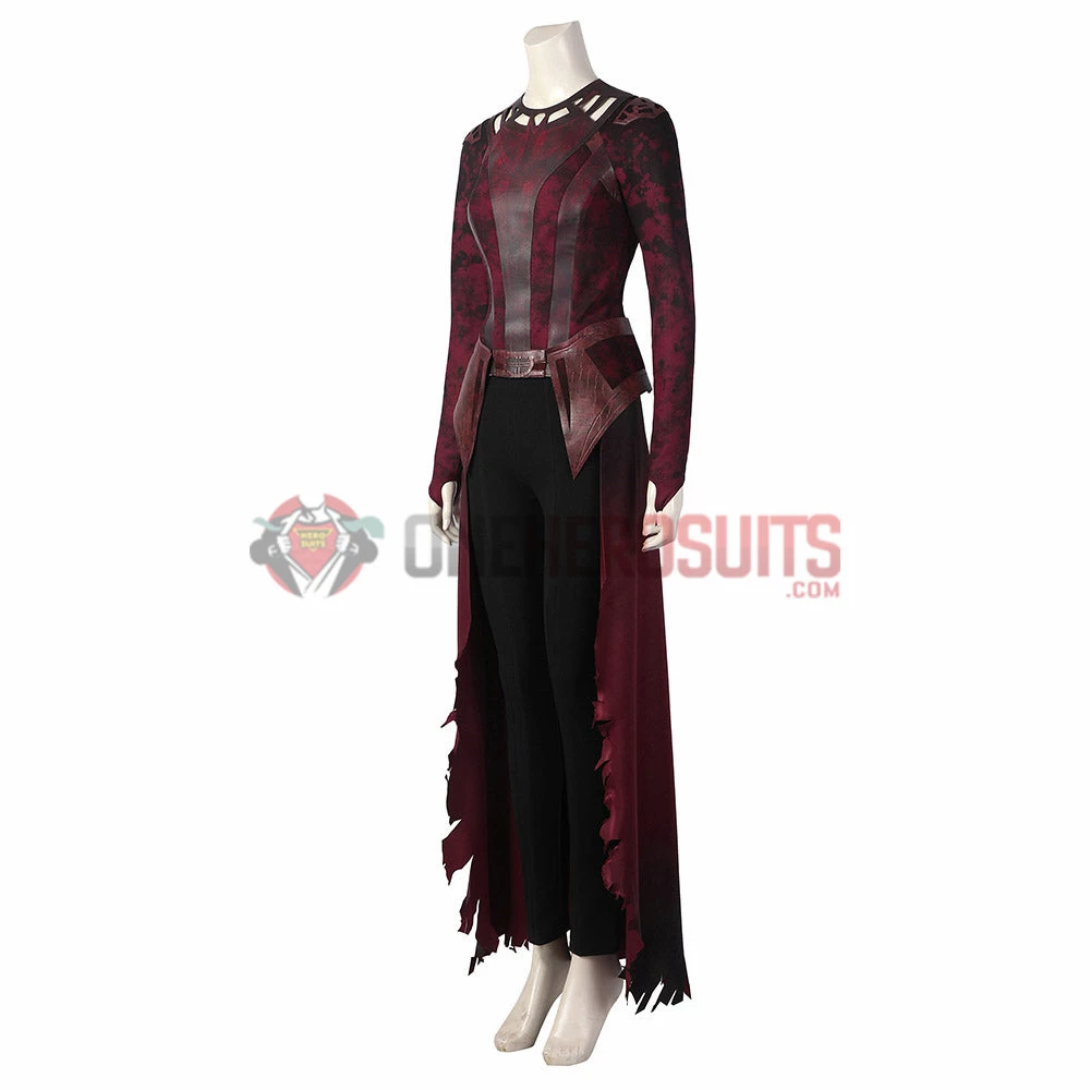 OneHeroSuits Scarlet Witch Wanda Cosplay Costumes Battle Damaged Edition Halloween Suits 13 OneHeroSuits Scarlet Witch Wanda Cosplay Costumes Battle Damaged Edition Halloween Suits