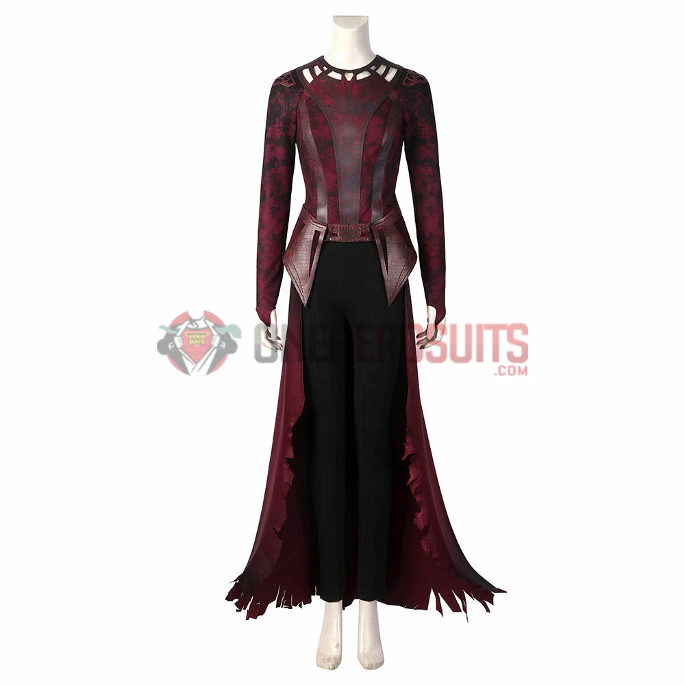 OneHeroSuits Scarlet Witch Wanda Cosplay Costumes Battle Damaged Edition Halloween Suits 12 OneHeroSuits Scarlet Witch Wanda Cosplay Costumes Battle Damaged Edition Halloween Suits