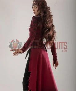 OneHeroSuits Scarlet Witch Wanda Cosplay Costumes Battle Damaged Edition Halloween Suits 31 OneHeroSuits Scarlet Witch Wanda Cosplay Costumes Battle Damaged Edition Halloween Suits