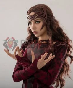 OneHeroSuits Scarlet Witch Wanda Cosplay Costumes Battle Damaged Edition Halloween Suits 32 OneHeroSuits Scarlet Witch Wanda Cosplay Costumes Battle Damaged Edition Halloween Suits