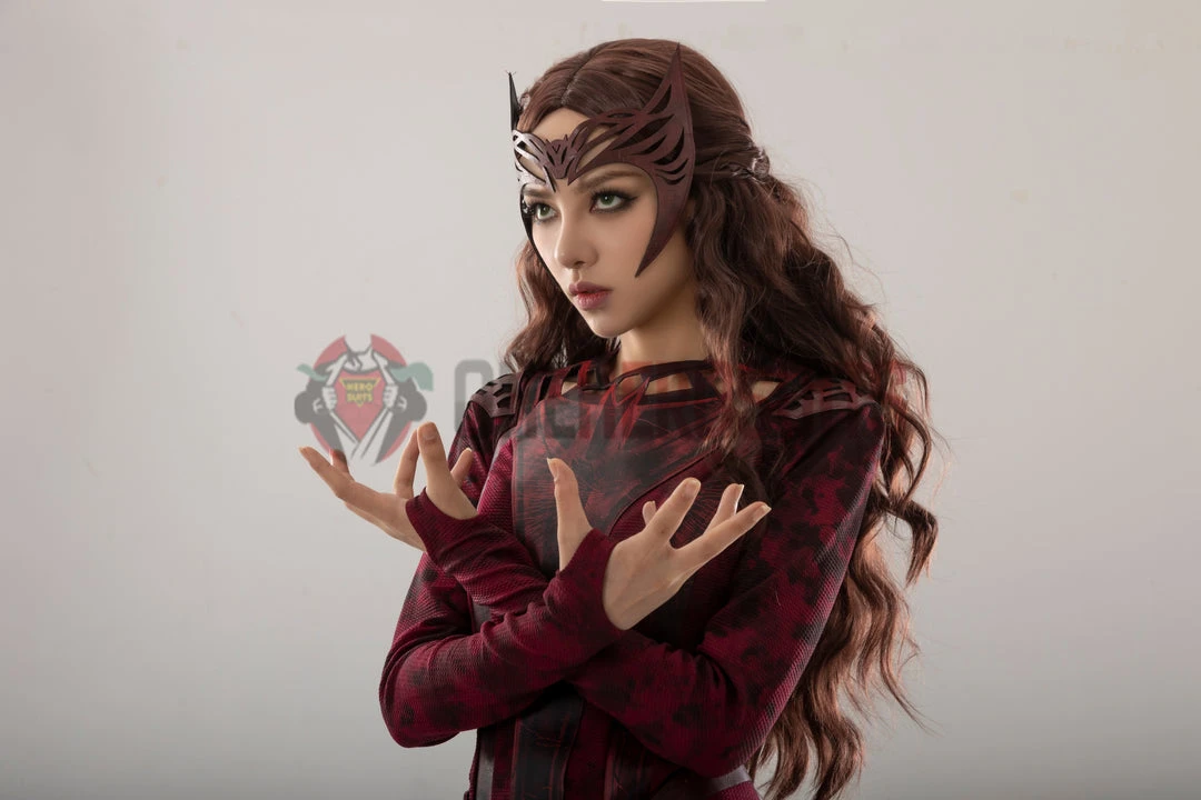 OneHeroSuits Scarlet Witch Wanda Cosplay Costumes Battle Damaged Edition Halloween Suits 5 OneHeroSuits Scarlet Witch Wanda Cosplay Costumes Battle Damaged Edition Halloween Suits