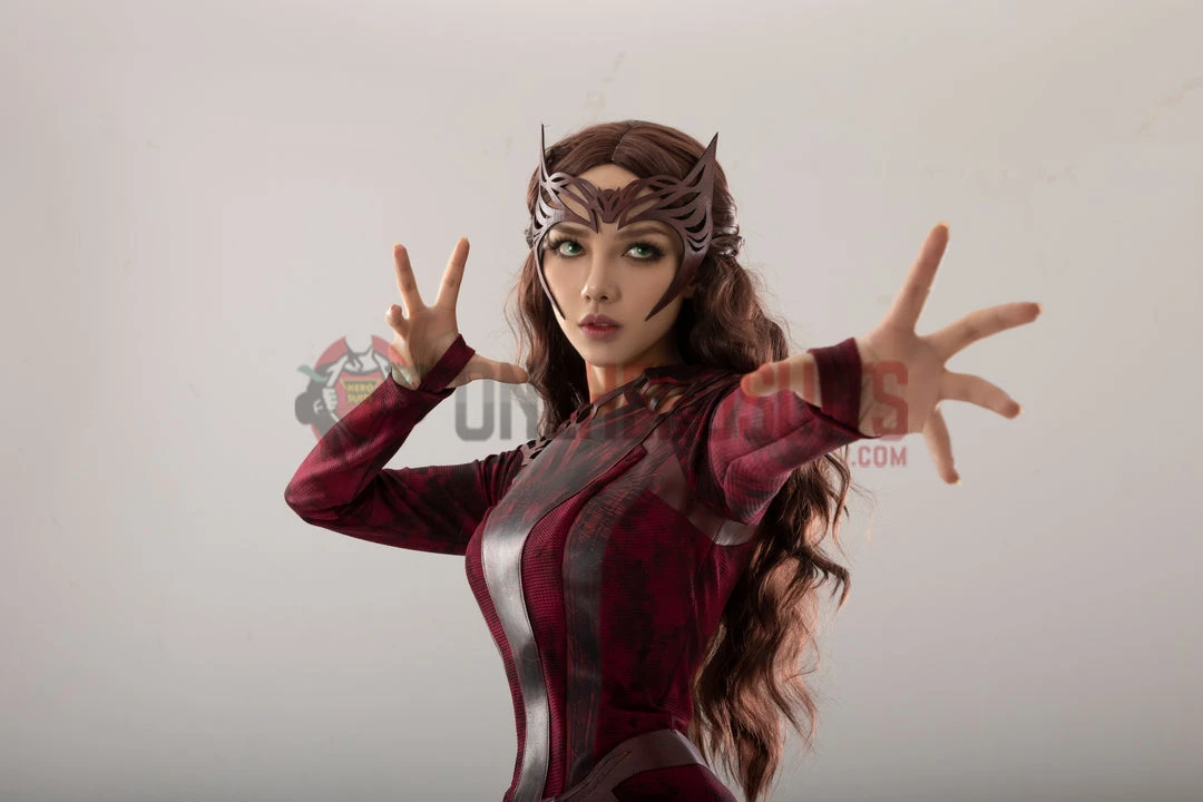 OneHeroSuits Scarlet Witch Wanda Cosplay Costumes Battle Damaged Edition Halloween Suits 7 OneHeroSuits Scarlet Witch Wanda Cosplay Costumes Battle Damaged Edition Halloween Suits