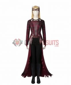 OneHeroSuits Scarlet Witch Wanda Cosplay Costumes Battle Damaged Edition Halloween Suits 37 OneHeroSuits Scarlet Witch Wanda Cosplay Costumes Battle Damaged Edition Halloween Suits