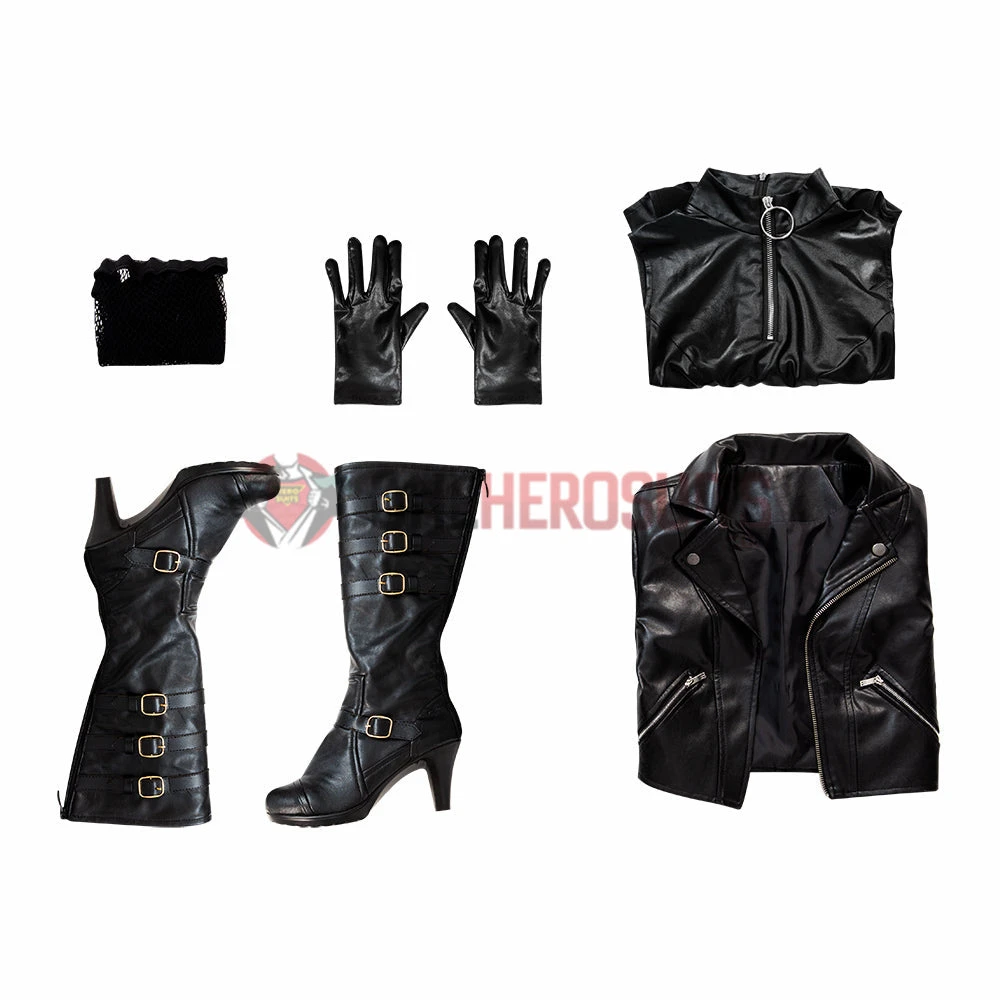 OneHeroSuits Black Canary Cosplay Costumes Top Level Leather Suits 2 OneHeroSuits Black Canary Cosplay Costumes Top Level Leather Suits