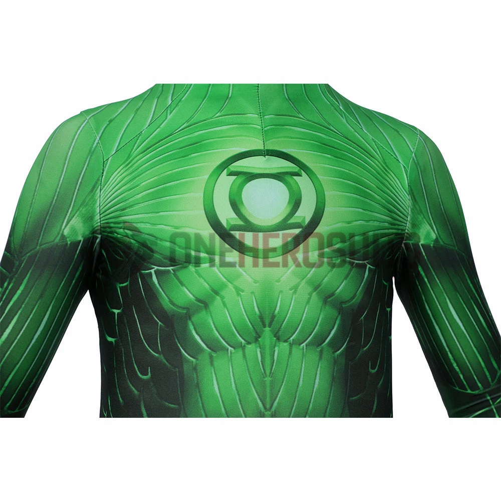 OneHeroSuits Kids Green Lantern Cosplay Costume Hal Jordan Jumpsuit Expert-level Cosplay Bodysuit & Zentai 6 OneHeroSuits Kids Green Lantern Cosplay Costume Hal Jordan Jumpsuit Expert-level Cosplay Bodysuit & Zentai