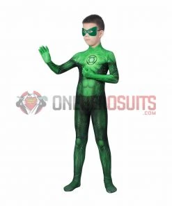 OneHeroSuits Kids Green Lantern Cosplay Costume Hal Jordan Jumpsuit Expert-level Cosplay Bodysuit & Zentai 17 OneHeroSuits Kids Green Lantern Cosplay Costume Hal Jordan Jumpsuit Expert-level Cosplay Bodysuit & Zentai