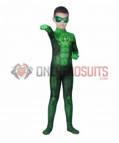 OneHeroSuits Kids Green Lantern Cosplay Costume Hal Jordan Jumpsuit Expert-level Cosplay Bodysuit & Zentai 16 OneHeroSuits Kids Green Lantern Cosplay Costume Hal Jordan Jumpsuit Expert-level Cosplay Bodysuit & Zentai