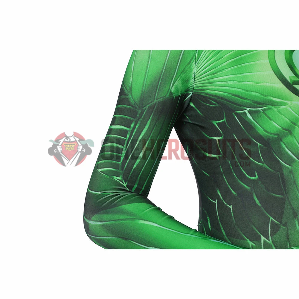 OneHeroSuits Kids Green Lantern Cosplay Costume Hal Jordan Jumpsuit Expert-level Cosplay Bodysuit & Zentai 7 OneHeroSuits Kids Green Lantern Cosplay Costume Hal Jordan Jumpsuit Expert-level Cosplay Bodysuit & Zentai