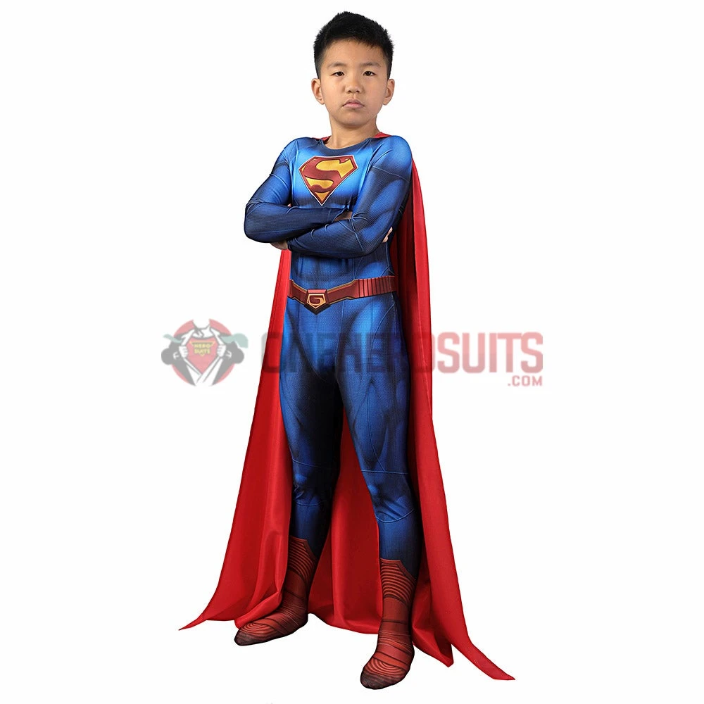 OneHeroSuits Kids Cosplay Kids Superman And Lois Cosplay Suit Superman Spandex BodySuit 4 OneHeroSuits Kids Cosplay Kids Superman And Lois Cosplay Suit Superman Spandex BodySuit