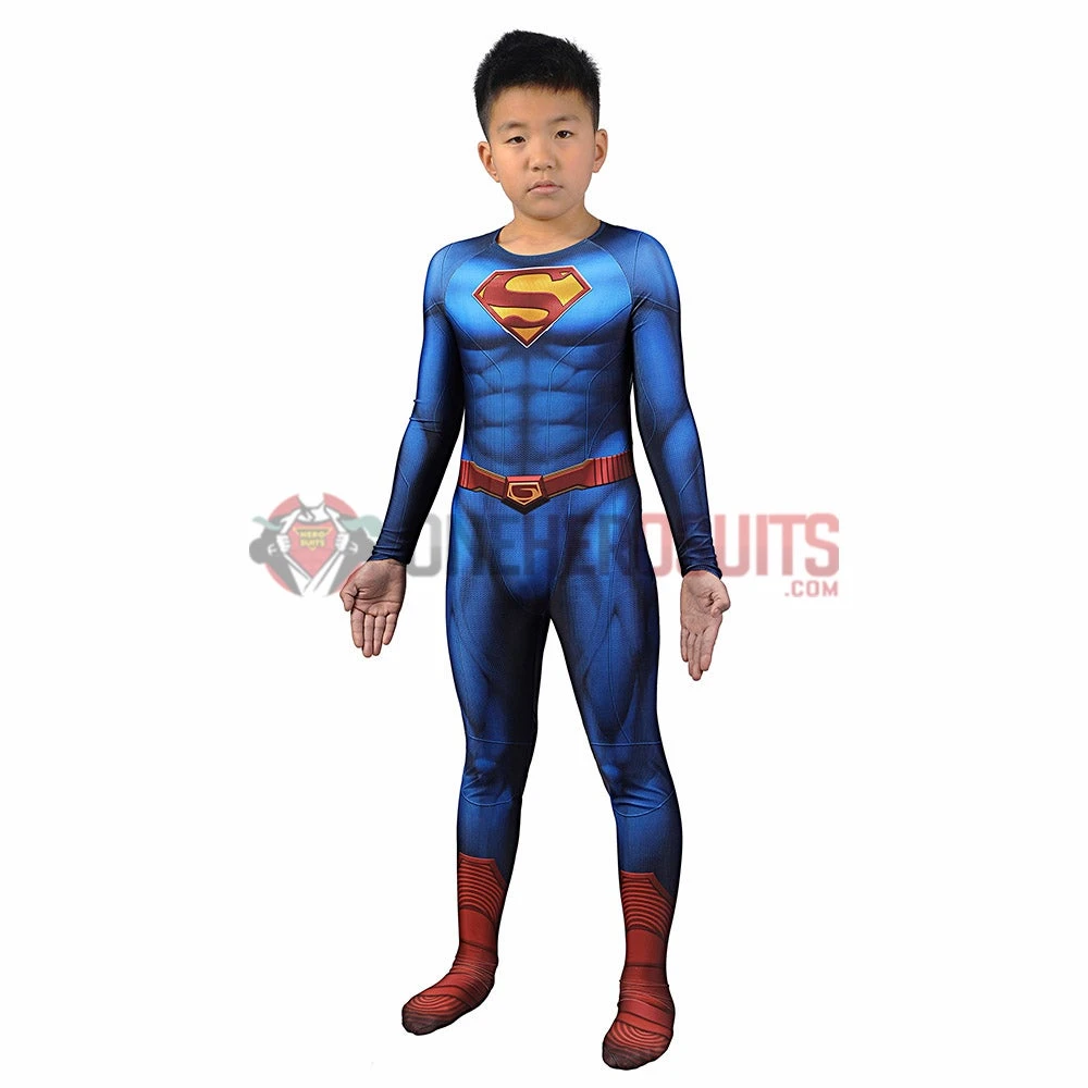 OneHeroSuits Kids Cosplay Kids Superman And Lois Cosplay Suit Superman Spandex BodySuit 6 OneHeroSuits Kids Cosplay Kids Superman And Lois Cosplay Suit Superman Spandex BodySuit