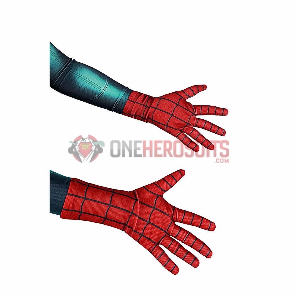 OneHeroSuits Kids Spider-man Cosplay Suit Miles Morales PS5 Great Responsibility Spandex BodySuit 15 OneHeroSuits Kids Spider-man Cosplay Suit Miles Morales PS5 Great Responsibility Spandex BodySuit
