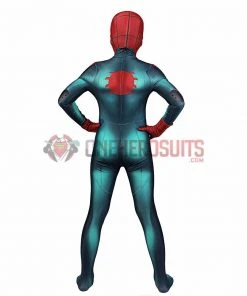 OneHeroSuits Kids Spider-man Cosplay Suit Miles Morales PS5 Great Responsibility Spandex BodySuit 23 OneHeroSuits Kids Spider-man Cosplay Suit Miles Morales PS5 Great Responsibility Spandex BodySuit