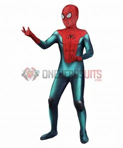OneHeroSuits Kids Spider-man Cosplay Suit Miles Morales PS5 Great Responsibility Spandex BodySuit 21 OneHeroSuits Kids Spider-man Cosplay Suit Miles Morales PS5 Great Responsibility Spandex BodySuit