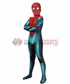 OneHeroSuits Kids Spider-man Cosplay Suit Miles Morales PS5 Great Responsibility Spandex BodySuit 22 OneHeroSuits Kids Spider-man Cosplay Suit Miles Morales PS5 Great Responsibility Spandex BodySuit