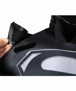 SuperMan Cosplay Costumes Justice League Superman Black Spandex OneHeroSuits