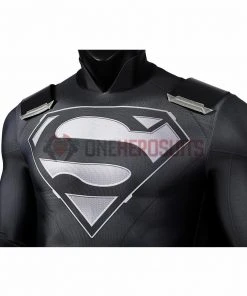 SuperMan Cosplay Costumes Justice League Superman Black Spandex OneHeroSuits