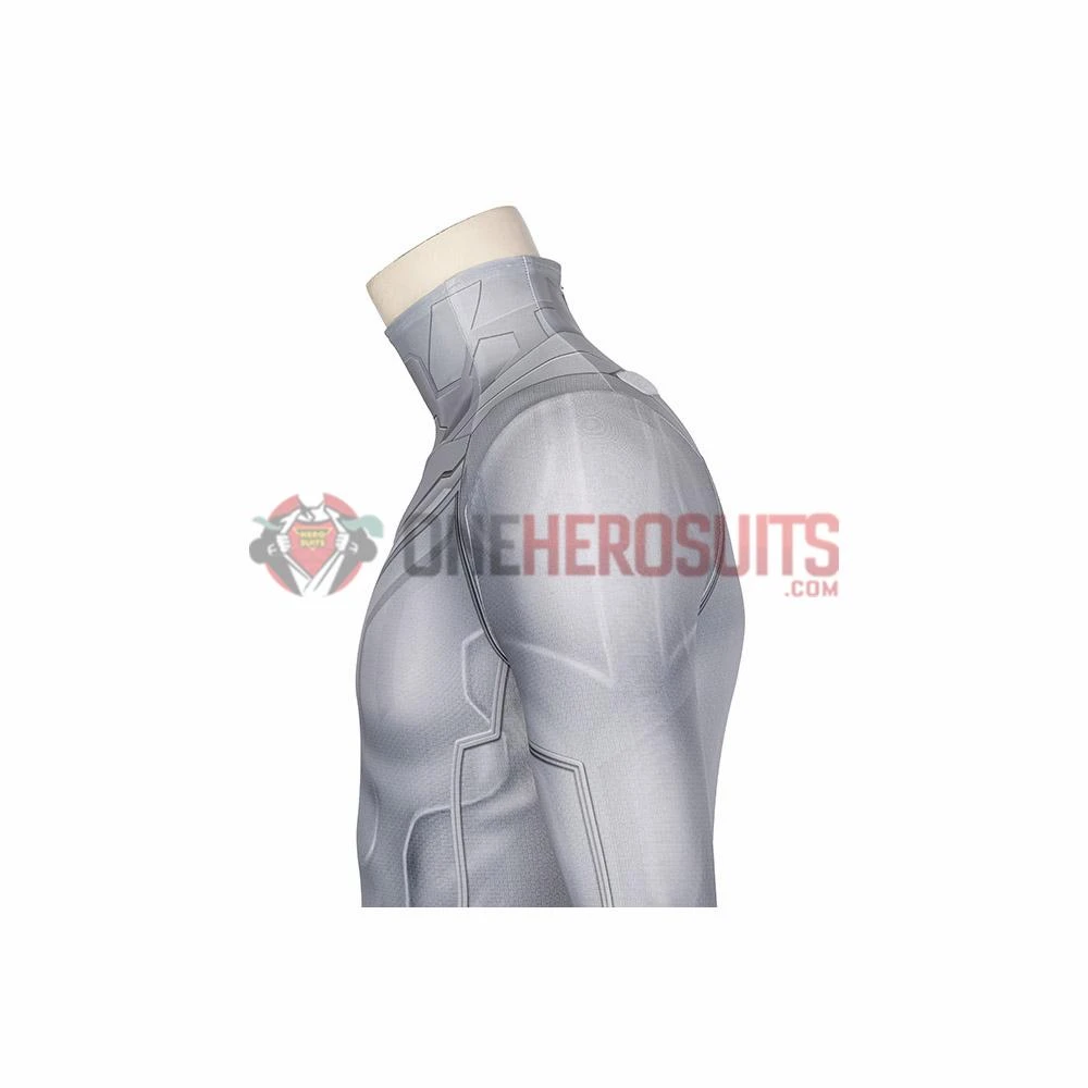 OneHeroSuits WandaVision White Cosplay Costumes White Vision 3D Printed Suit 11 OneHeroSuits WandaVision White Cosplay Costumes White Vision 3D Printed Suit